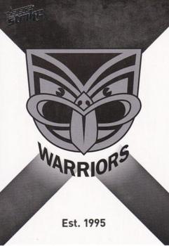2011 NRL Strike #173 New Zealand Warriors Logo Front